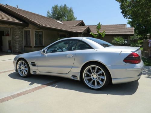 2005 mercedes-benz sl-class sl500 lorinser edition "one sharp automobile"