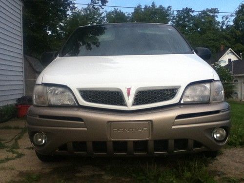 2002 pontiac montana extended minivan 1sa