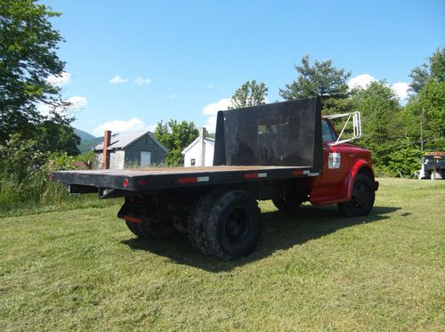 1970 CHEVROLET C-50 FLATBED CHEVY BOWTIE FARM TRUCK CLEAN GOOD RUNNING, image 5