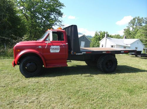 1970 CHEVROLET C-50 FLATBED CHEVY BOWTIE FARM TRUCK CLEAN GOOD RUNNING, image 14