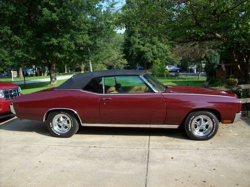 1970 chevrolet chevelle convertible 2-door 5.7l