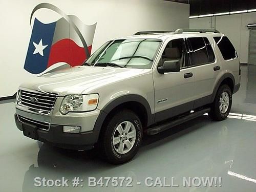 2006 ford explorer xlt 7pass sunroof leather dvd 68k mi texas direct auto