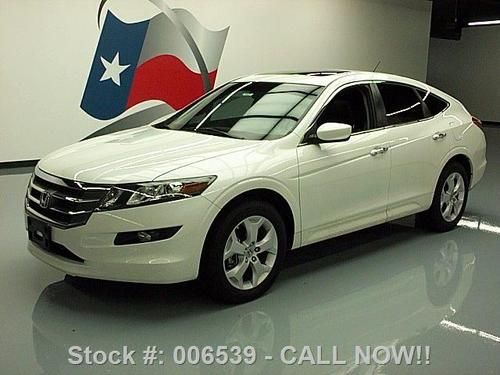 2011 honda accord crosstour ex-l awd sunroof nav 25k mi texas direct auto