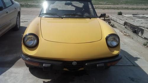 1974 alfa romeo spider! must see!!!