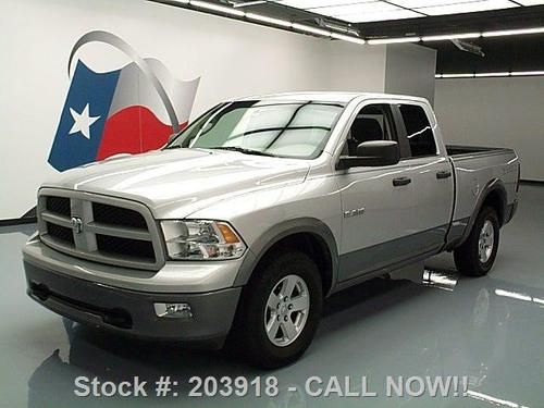 2010 dodge ram trx quad cab 4.7l v8 6-pass bedliner 47k texas direct auto