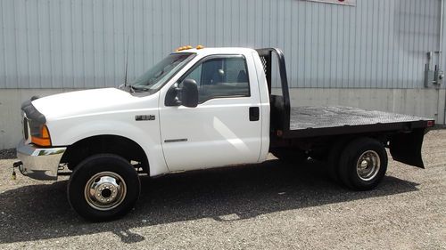 2001 f350 4x4 7.3 diesel dually flat bed