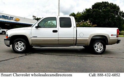 Used chevrolet silverado 1500 extra cab 4x4 chevy pickup trucks 4wd truck 4dr v8