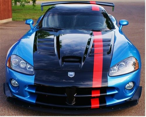 2009 dodge viper acr, $1 no reserve, modded, super rare color combo, amazing car