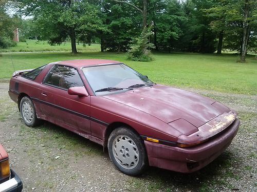 1988 toyota supra turbo 5 speed t-top runs drives