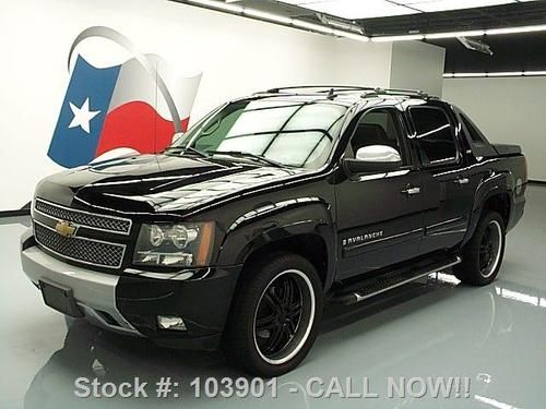 2008 chevy avalanche 3lt z71 nav rear cam dvd 22's 79k texas direct auto