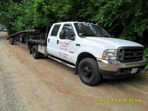 2002 ford-350 4x4 diesel, w/ 96 kaufman wedge