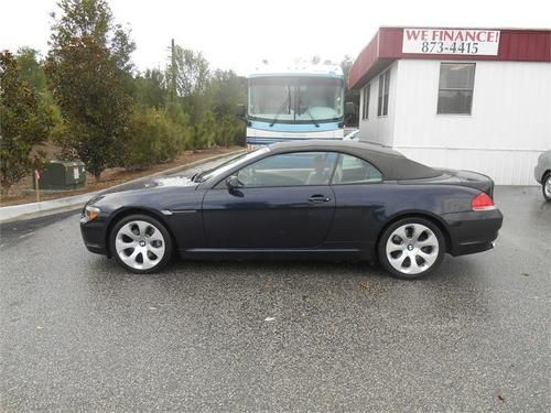 2006 bmw 650i base convertible 2-door 4.8l