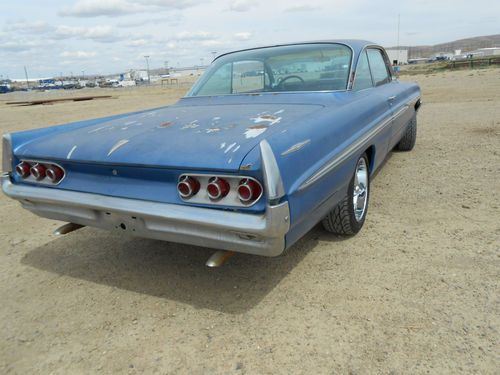 1961 pontiac bonneville sport coupe rare barn find brother to gto 389 421, image 4