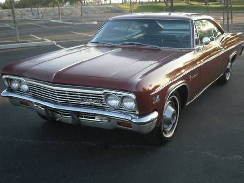 1966 chevrolet impala base hardtop 2-door 6.5l