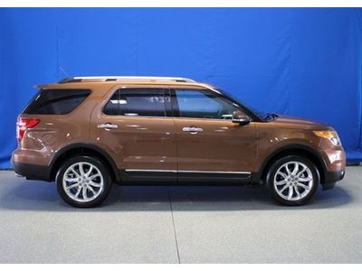 2011 ford explorer 4x4 limited, only 6k miles, navigation, lux seats, 302a pack
