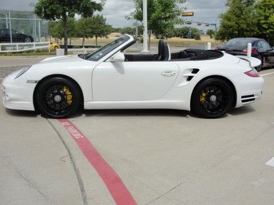 Porsche certified pre-owned turbo s cab - one owner - huge msrp - upgrades !!