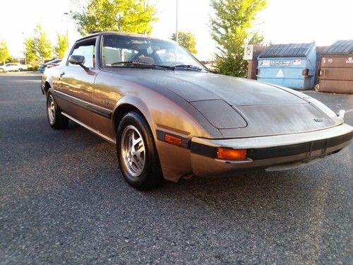 1985  mazda  rx 7  gsl