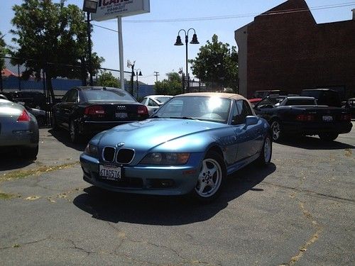 1998 bmw z3 roadster 1.9l convertible 5 speed clean title &amp; carfax low miles!!!!