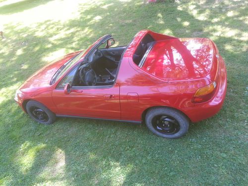 1993 honda civic del sol s coupe 2-door 1.5l   no rust - all stock