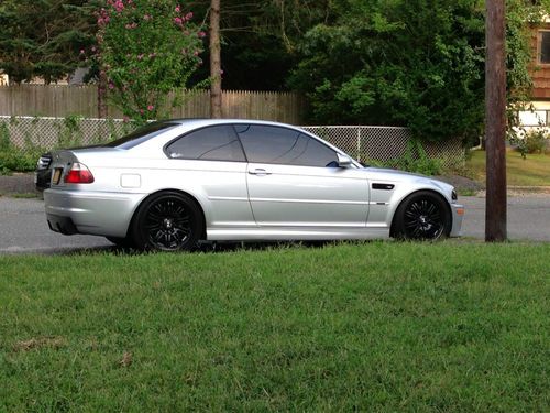 02 bmw e46 m3 smg  , evo sport /borla /rogue-engineering /k&amp;n/akg/h&amp;r/qtp