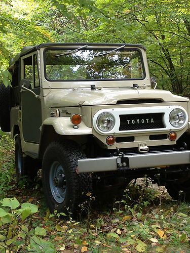 1969 toyota fj40 land cruiser fst rare factory soft top