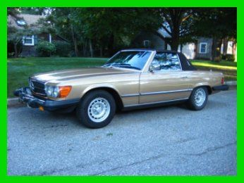 1983 mercedes-benz 380sl convertible used 3.8l v8