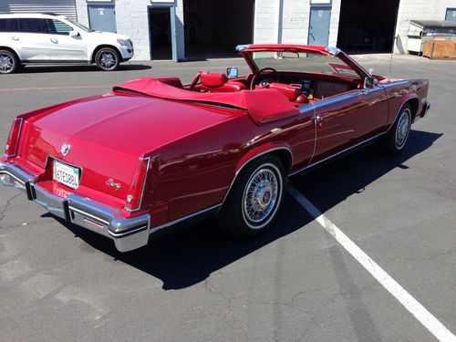 1984 cadillac eldorado biarritz convertible