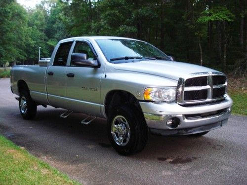 2004 dodge ram 2500 slt 4 door crew cab long bed 4x4 4wd 5.9l cummins diesel