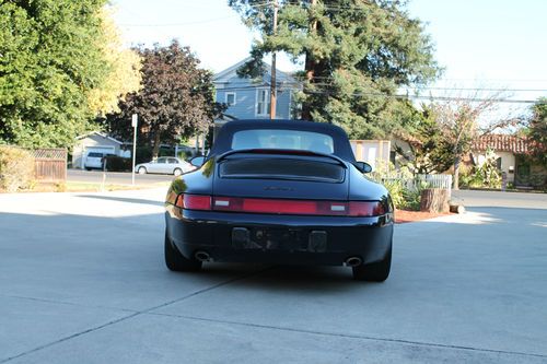 1995 Porsche 911 Carrera Cabriolet - 993 - Midnight Blue Metallic, US $22,950.00, image 7