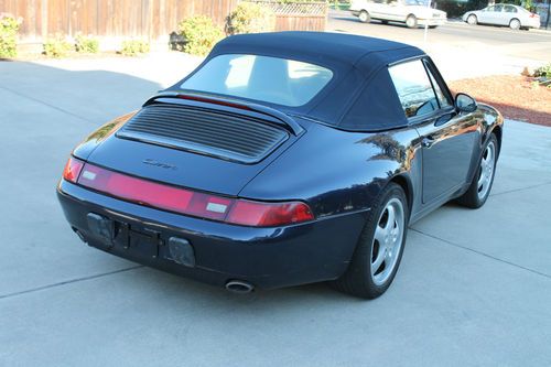 1995 Porsche 911 Carrera Cabriolet - 993 - Midnight Blue Metallic, US $22,950.00, image 8