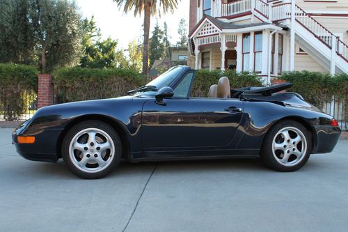 1995 Porsche 911 Carrera Cabriolet - 993 - Midnight Blue Metallic, US $22,950.00, image 19