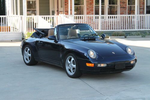 1995 Porsche 911 Carrera Cabriolet - 993 - Midnight Blue Metallic, US $22,950.00, image 21
