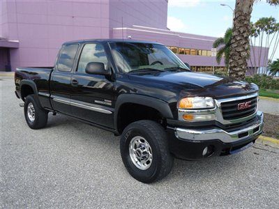 4x4 diesel extended cab short bed leather alloys nice truck fl