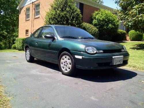 37 mpg  free carfax  1999 dodge neon coupe 2-door includes service records