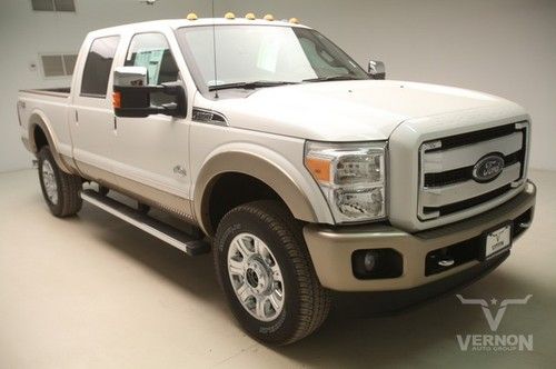 2014 king ranch crew 4x4 fx4 navigation sunroof leather heated 20s aluminum