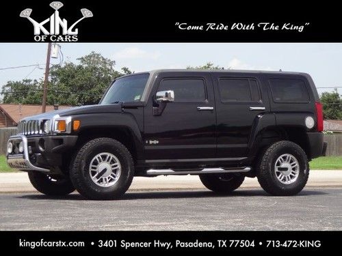 2006 hummer h3 suv carfax 1-owner luxury style sunroof heated seats