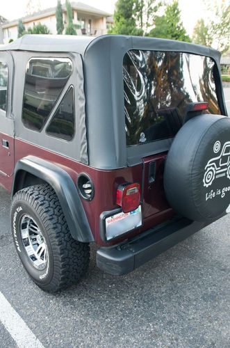 2002 Jeep Wrangler X Sport Edition - Clean, Good Condition and with Upgrades, image 9