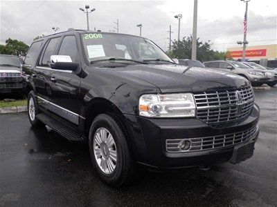 2008 lincoln navigator luxury elite package auto black