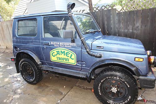 1987 suzuki samurai tin top with rebuilt motor &amp; trans, awesome condition