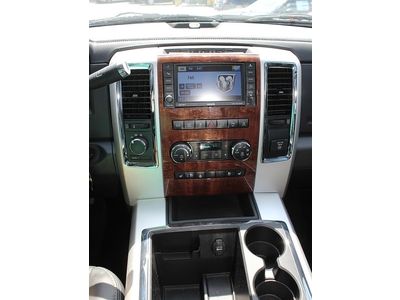 Laramie 4x4 Leather Sunroof Bed Liner MP3 UConnect Navigation Rims and Tires, image 23