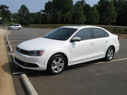 2012 vw jetta tdi diesel 6 speed manual tra flawless 45mpg bluetooth aux xm nice