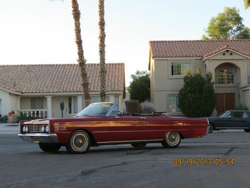 1965 mercury monterey convertible 390 v8 no reserve all original garage find