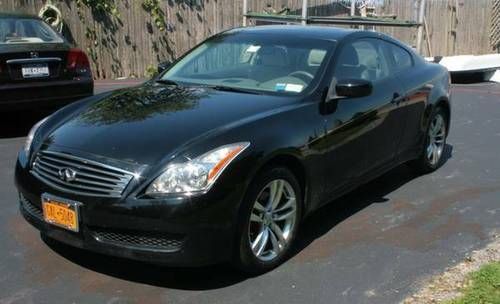 2009 infiniti g37x coupe awd - navigation - premium/technology packages