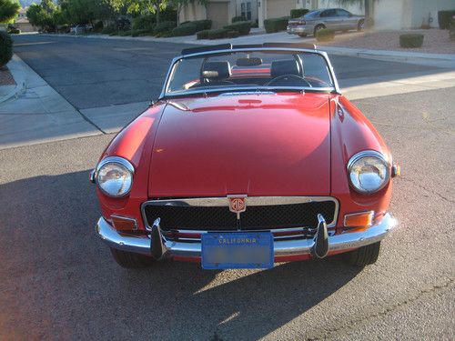 1973 MGB Chrome Bumper, Great Shape, Many New Parts, image 2