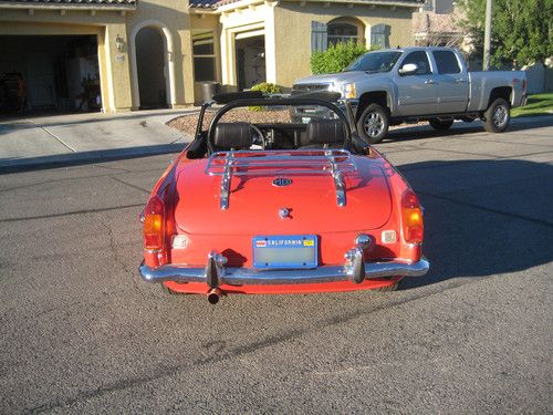 1973 MGB Chrome Bumper, Great Shape, Many New Parts, image 5