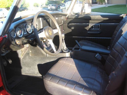 1973 MGB Chrome Bumper, Great Shape, Many New Parts, image 7