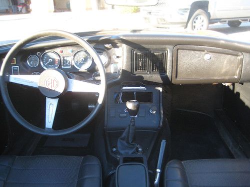 1973 MGB Chrome Bumper, Great Shape, Many New Parts, image 8