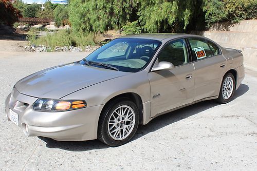 2000 pontiac bonneville ssei sedan 4-door 3.8l