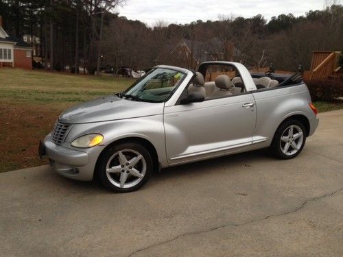 2005 chrysler pt cruiser convertible gt