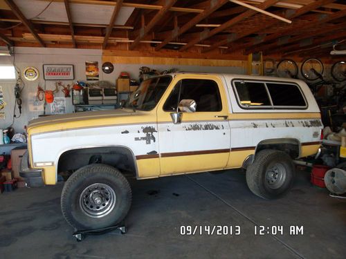 1984 chevrolet blazer k5 4x4